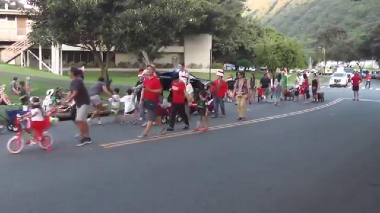 Manoa Christmas Parade 2015 YouTube