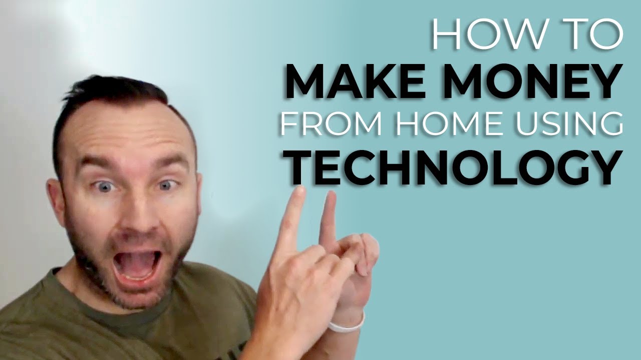 How to Make Money From Home Using Technology 