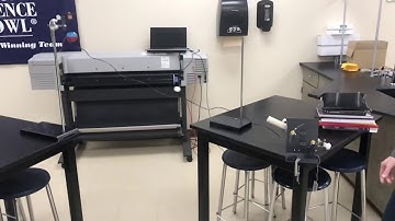 Projectile Motion vs Free Fall Demonstration Slow Motion