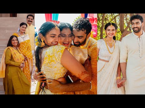 Watch : YS Sharmila Son YS Raja Reddy backslashu0026 Atluri Priya Haldi Ceremony in Rajasthan | YSSharmila Sons Marriage - YOUTUBE