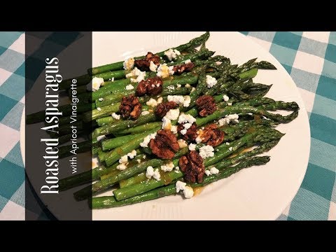 Roasted Asparagus with Apricot Vinaigrette Recipe