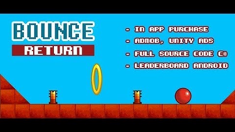 Bounce Classic Original | Unity Source Code for Sale | sellmyapp.com