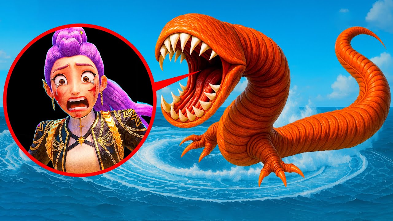 DRONE FOUND WORM EATERS EATS KPOP DEMON HUNTERS RUMI IN REAL LIFE ON CAMERA AT 3AM!