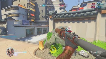 Overwatch (PC) -- Arcade CTF - Mercy and the PotG Flag Capture