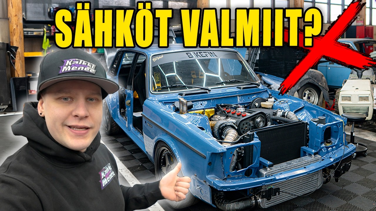 BIKEFIN Turbo volvo - Savua ilmassa