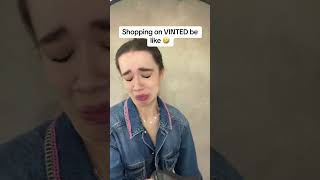 Shopping on VINTED be like 😂#shorts