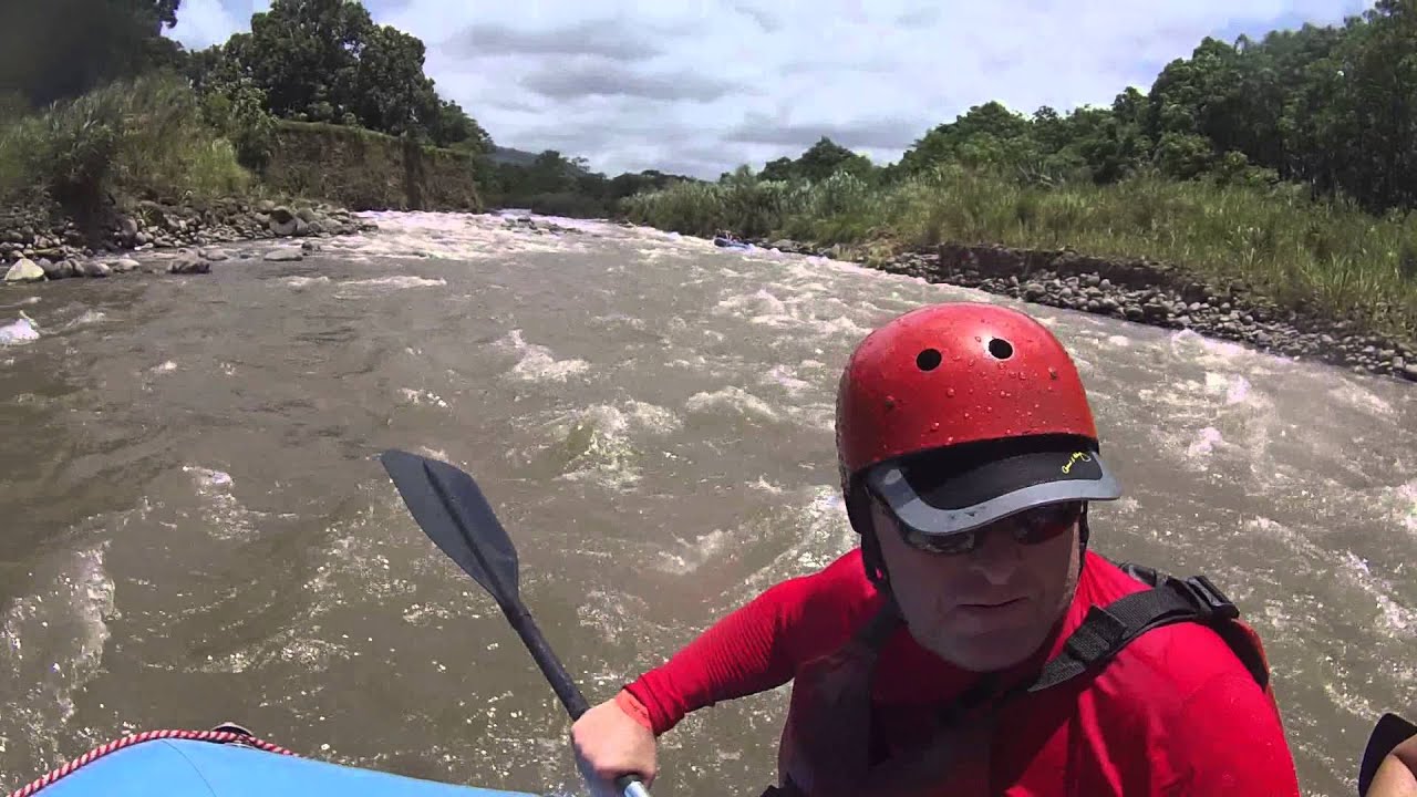 White Water Rafting Balsa River, Costa Rica 2015 - YouTube