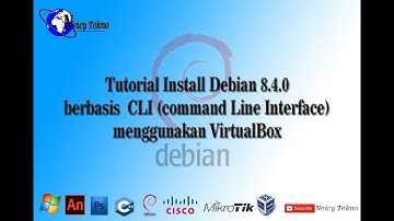 Tutorial Install Debian 8.4.0 berbasis  CLI (command Line Interface) menggunakan VirtualBox