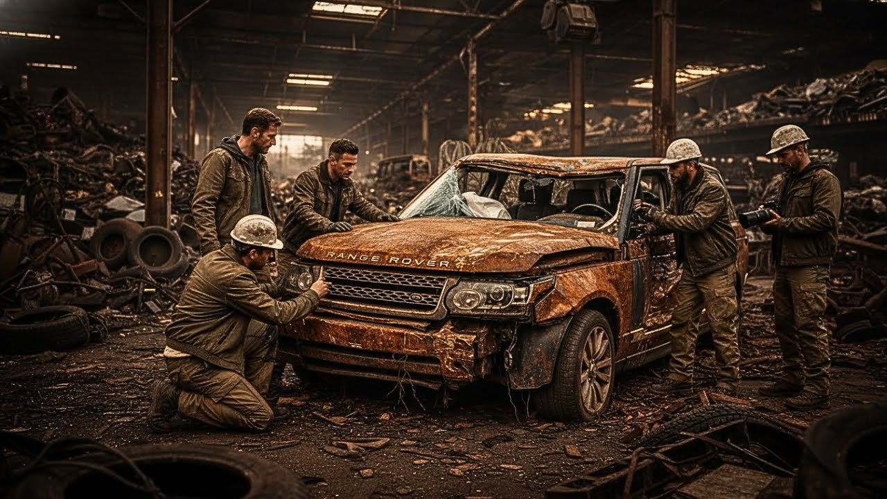 Land Rover Rust ASMR Full Restoration of an Abandoned Land Rover Range Rover Classic ...