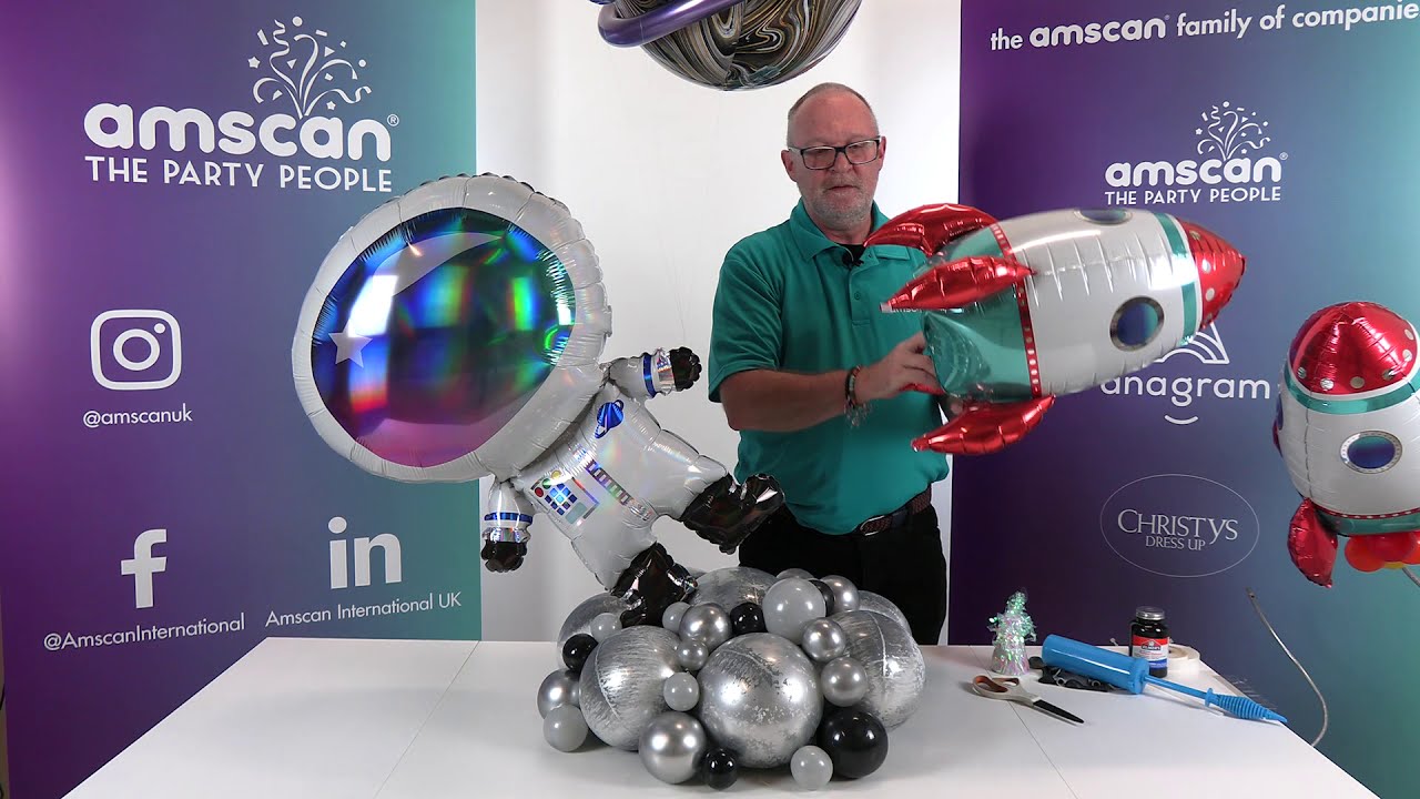 Space Themed Balloon Designs