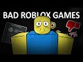 THE WORST GAMES ON ROBLOX…