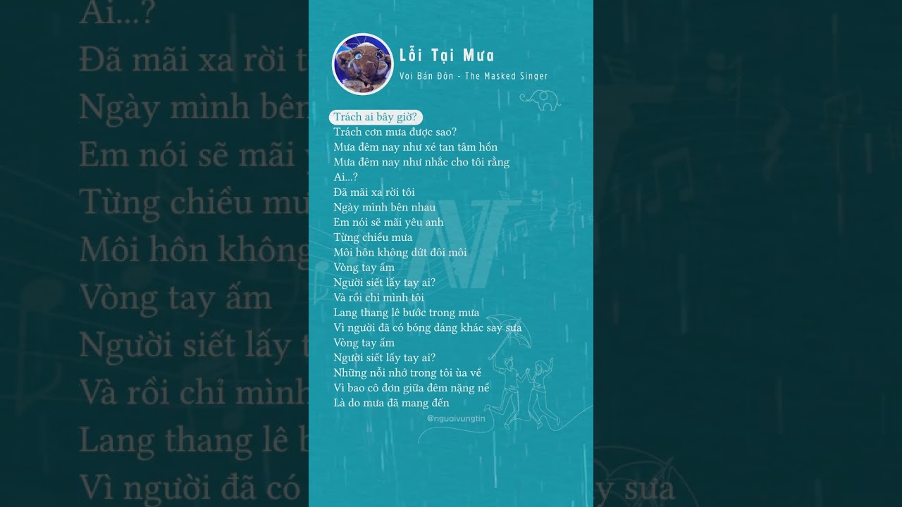 lỗi Tại Mưa 