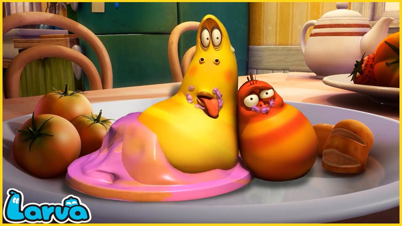 Larva Tuba ĐỎ VÀ VÀNG -ẤU TRÙNG TINH NGHỊCH - PHIM HOẠT HÌNH LARVA MỚI ...