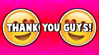 Thank You Guys!
