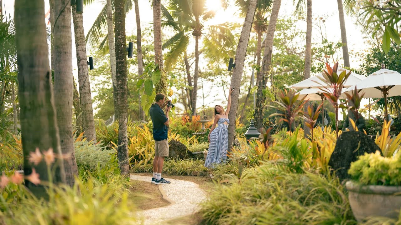 Thavorn Palm Beach Resort: A perfect beachfront location and serene lush garden.