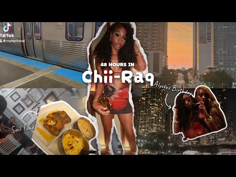 I SPENT 48 HOURS IN CHICAGO !! - YouTube