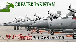 JF-17 Thunder dazzling air display - Paris Air Show 2015