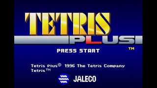 Tetris Plus - Intro and Gameplay (Sega Saturn, PAL, Real Hardware)