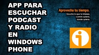 iVoox | App para Escuchar Podcast | Windows Phone screenshot 4