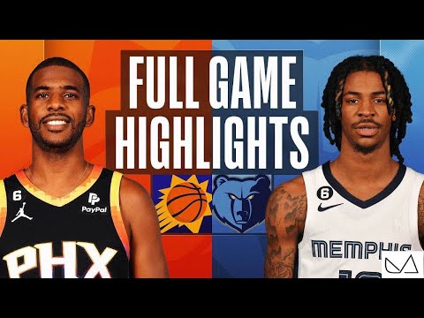 Phoenix Suns vs Memphis Grizzlies FULL GAME HIGHLIGHTS｜2022-23 NBA Season｜12/27 2022