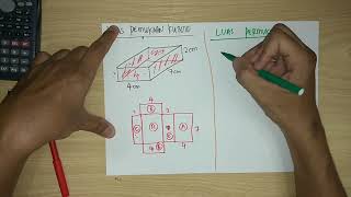 MATEMATIK TINGKATAN 2 | BAB 6 : BENTUK GEOMETRI 3-D | MENGHITUNG LUAS PERMUKAAN KUBOID