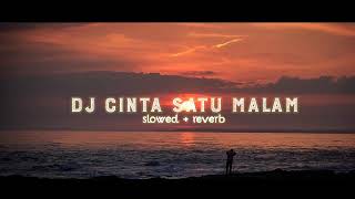 DJ CINTA SATU MALAM || Slowed & Reverb