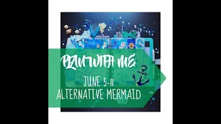 PLAN WITH ME | A5 / Large kikki.K Planner | Alternative Mermaid