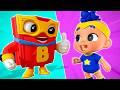 Super Hero Book with Baby DB | D Billions Kids Songs
