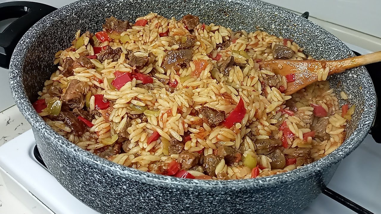 Şehriye  Pilavı  Nasıl  Yapılır? Tek  Başına  Ana  Yemek  Sebzeli  Arpa  Şehriye Pilavı