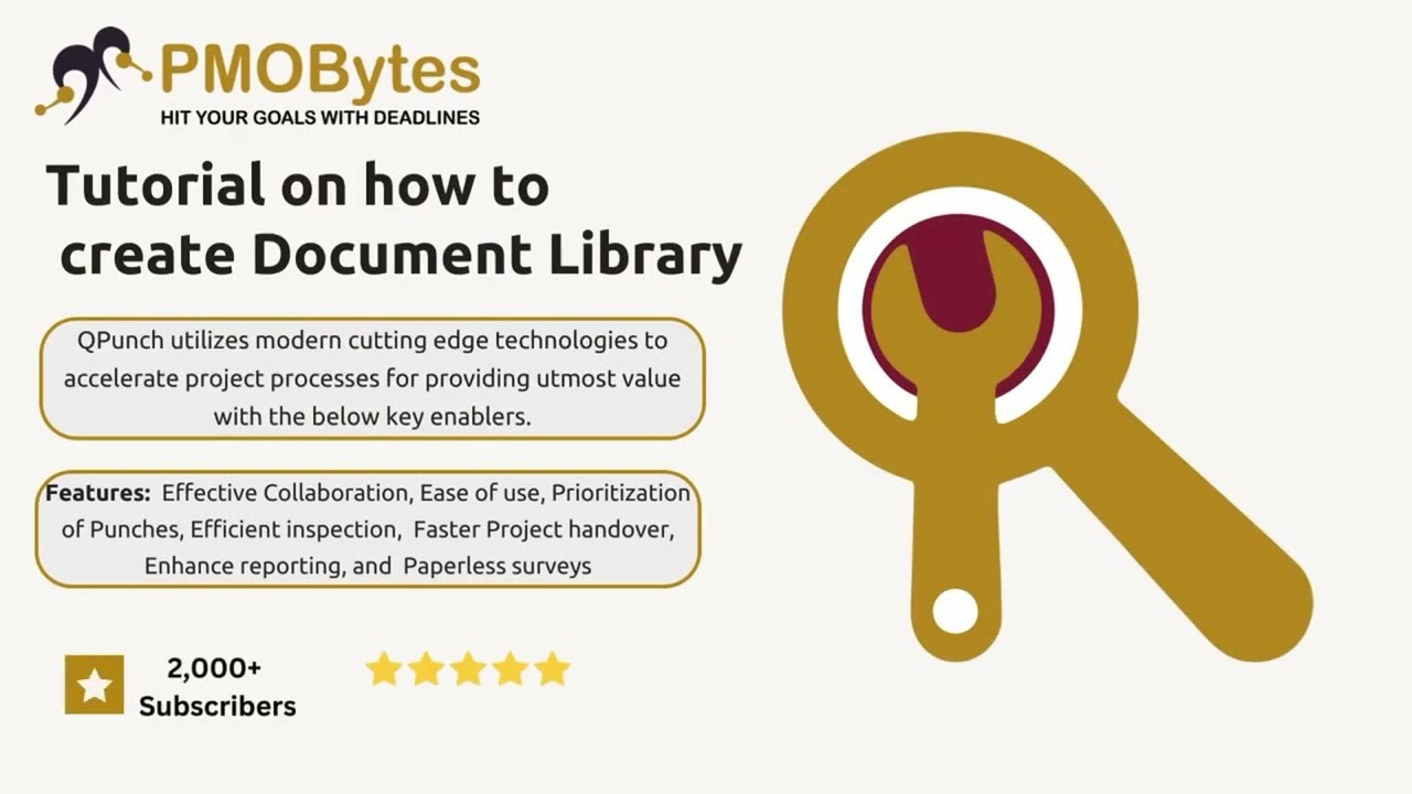 Tutorial on how to create a Document Library in QPunch