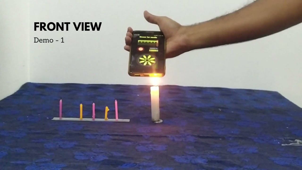 Candle Blower for Android - Blow out the candles with this app on Android