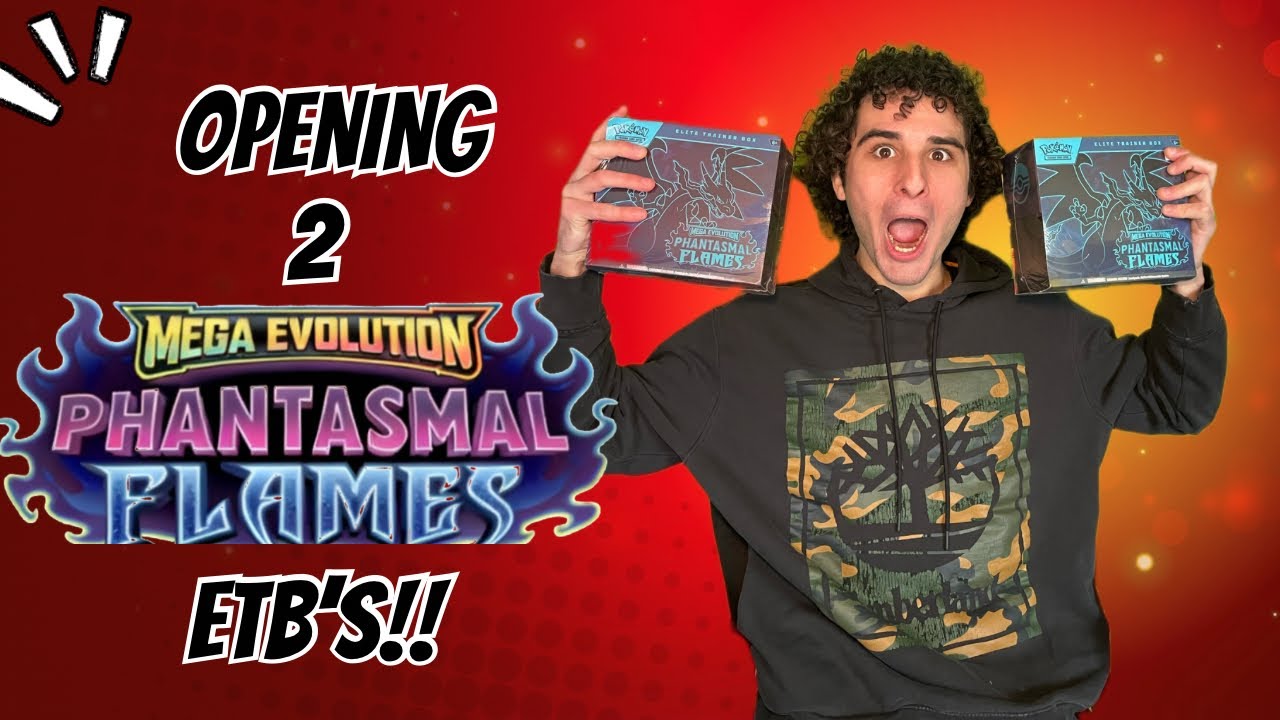 2 Phantasmal Flames ETBs… DID I PULL IT? 👀🔥 