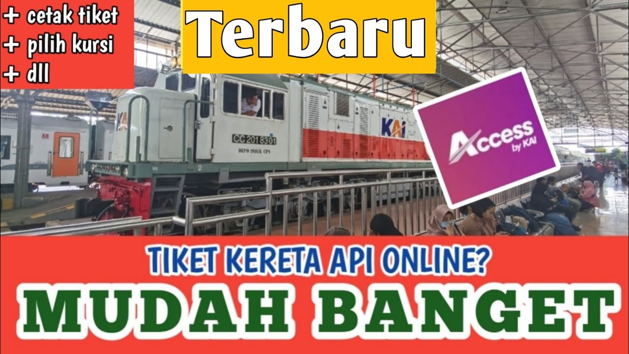 Cara Naik Kereta Api Tiket Online Dan Cara Beli & Cetak Tiketnya