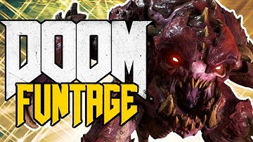 DOOM FUNTAGE!!!  snapmap funny moments