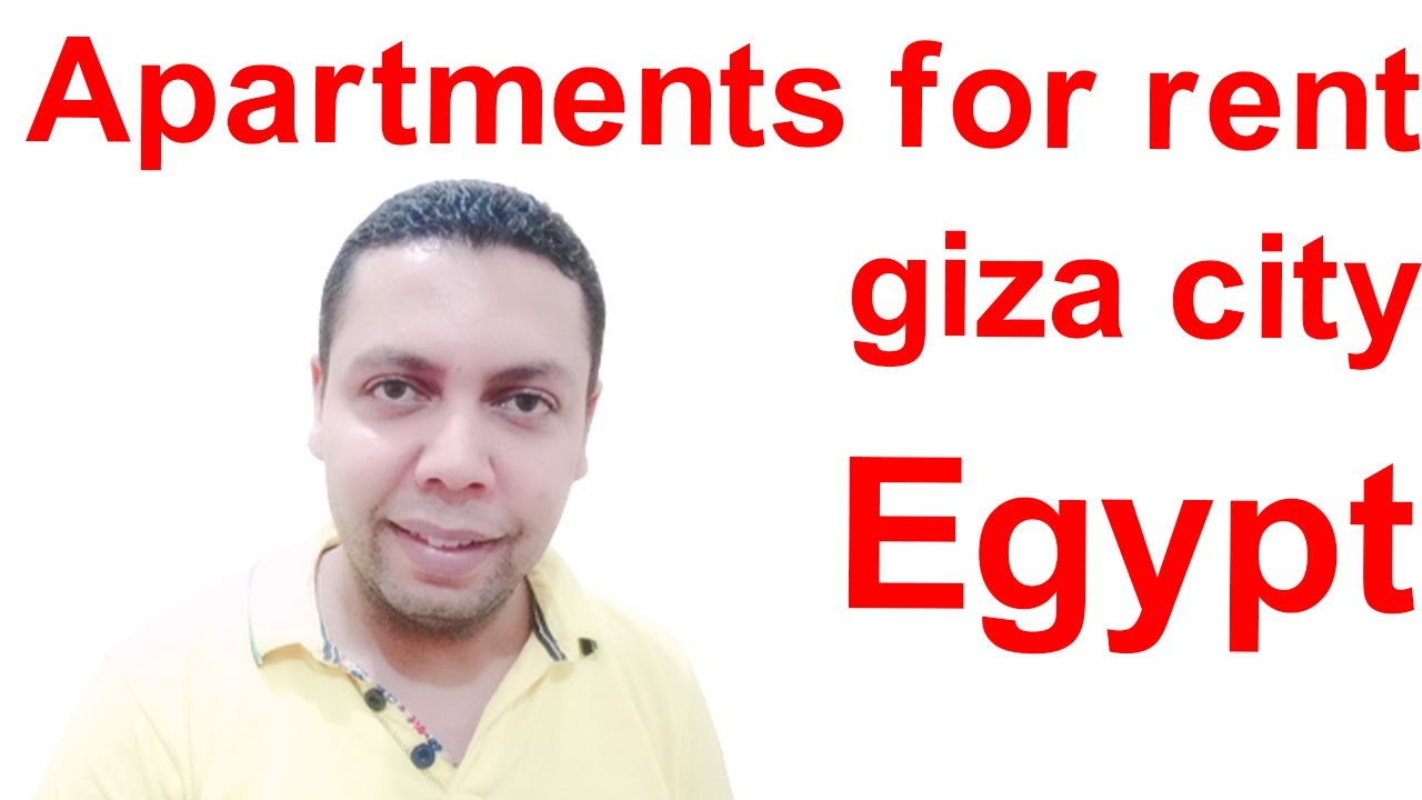 in Egypt Giza city Apartments for rent YouTube