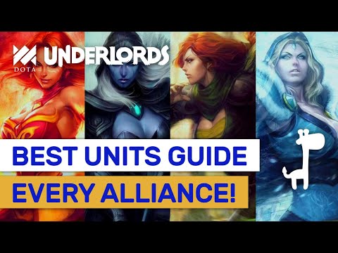 BEST UNITS & ALLIANCE! Dota Underlords Every Top Meta Build Explained!