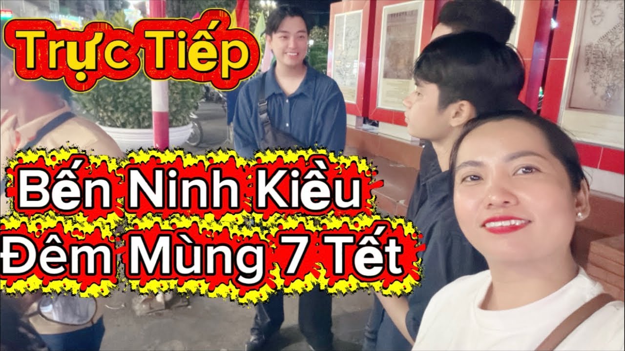 Mỵ vlog đang phát trực tiếp! Bến Ninh Kiều.#mỵvlog