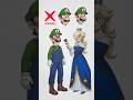 The Super Mario Galaxy Luigi &amp; Rosalina Paper Crafts Puzzle Game #luigi #papercraft #puzzle