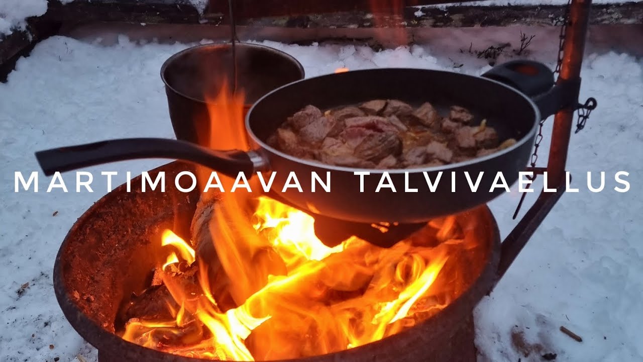 Martimoaapa | vaellusta lumimyrskyssä | ruokaresepti | luonnon monet kasvot