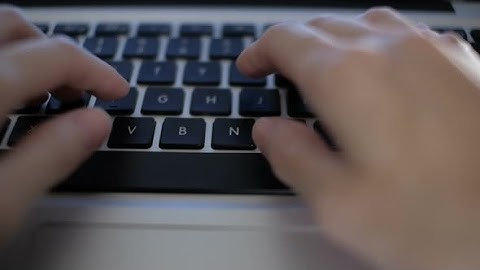 Code Typing (Stock Footage)