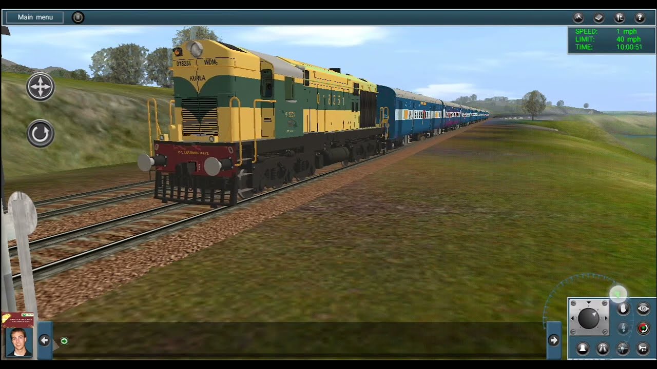 Trainz Simulator WDM-2 Locomotive Chugging Sound Relastic Updated By The Learning Ways