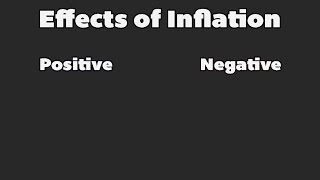 HSC Economics - Positive and Negative Effects of Inflation