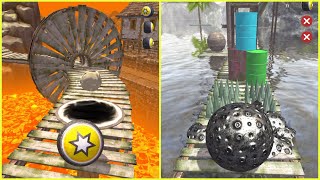 Rollance : balls adventure interesting time playing - STAR ⭐️ BALL gameplay - levels 1823 to 1834