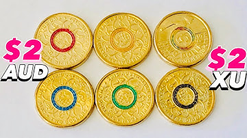 AUSTRALIAN $2 SPECIAL  COINS  I $2 TIỀN XU ĐẶC BIỆT CỦA ÚC