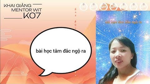 Bài học tâm đắc ngộ ra buổi 6,công thức cội nguồn cuộc sống