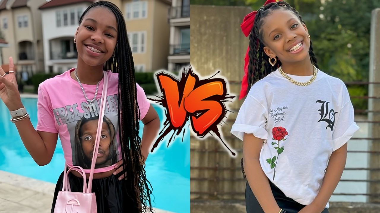 Lil Rasperry Amyah Bennett (Family Flaws and All) VS Lil Raspberry Glow Up ...