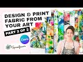 Fabric printing for beginners how to design your own art