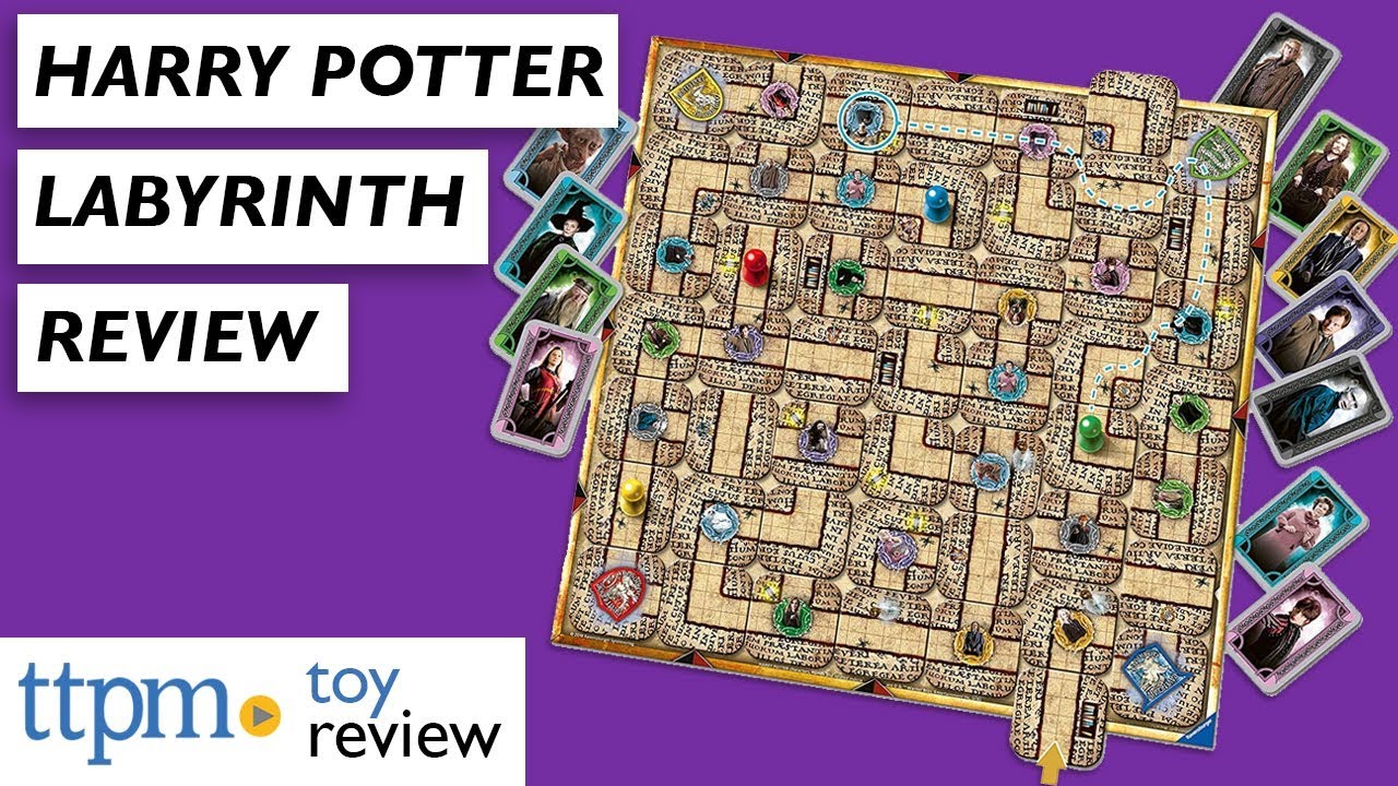 Harry Potter Labyrinth Board Game Review from Ravensburger 