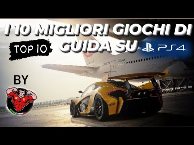 TOP 10 MIGLIORI GIOCHI DI GUIDA PER PLAYSTATION 4 CLASSIFICA PS4 