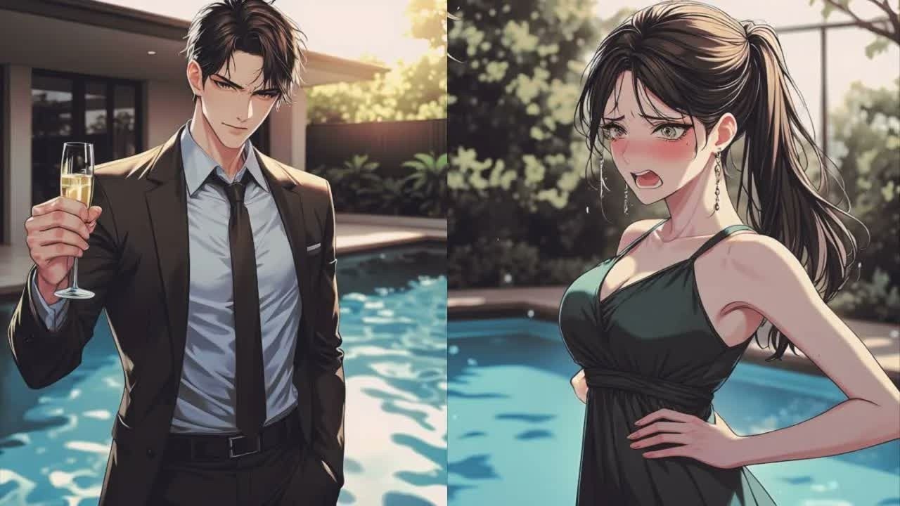 After being reborn,her first love fell into the pool — he said I pushed him  I slapped him!